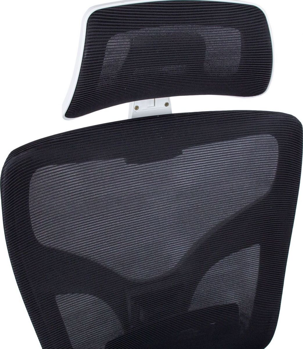 Office Chair Cardigan | size: Width: 58cm, Height: 100.5cm, Depth: 58cm | color: White | image: 5 | variant: 1001277