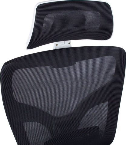 Office Chair Cardigan | size: Width: 58cm, Height: 100.5cm, Depth: 58cm | color: White | image: 5 | variant: 1001277