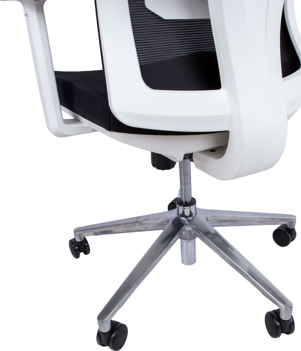 Office Chair Cardigan | size: Width: 58cm, Height: 100.5cm, Depth: 58cm | color: White | image: 7 | variant: 1001277