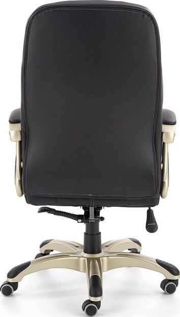 Office Chair Carlos | size: Width: 66cm, Height: 114cm, Depth: 70cm | color: Black | image: 2 | variant: 1005080