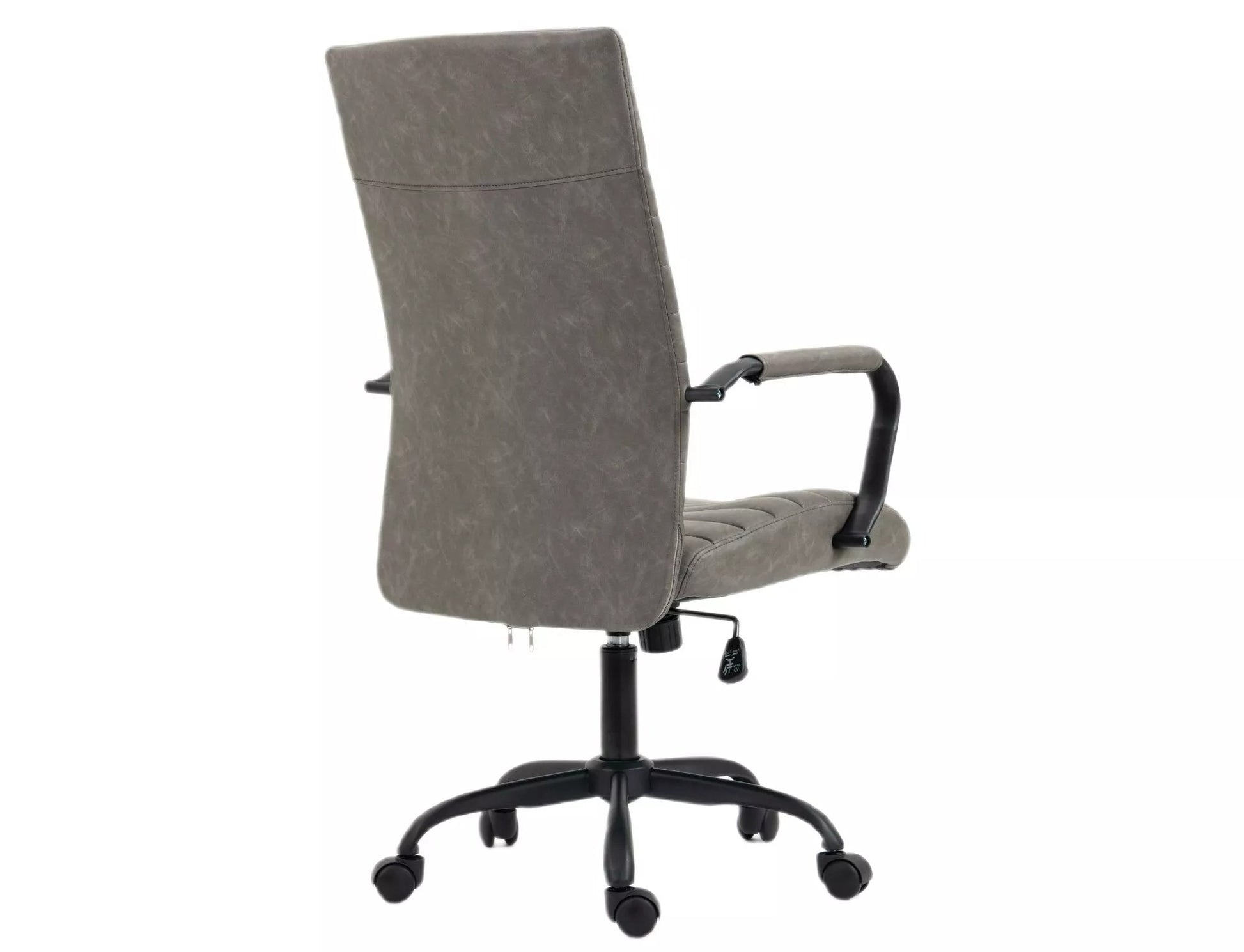 Office Chair Castleford | size: Width: 68cm, Height: 116cm, Depth: 51cm | color: Gray | image: 1 | variant: 1004196