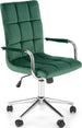 Office Chair Como | size: Width: 53cm, Height: 105cm, Depth: 60cm | color: Green | image: 1 | variant: 1002910