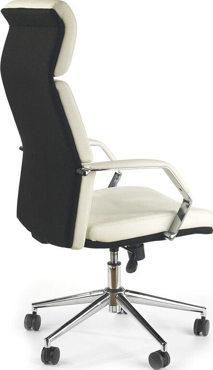 Office Chair Costa | size: Width: 60cm, Height: 124cm, Depth: 63cm | color: White | image: 2 | variant: 1011577