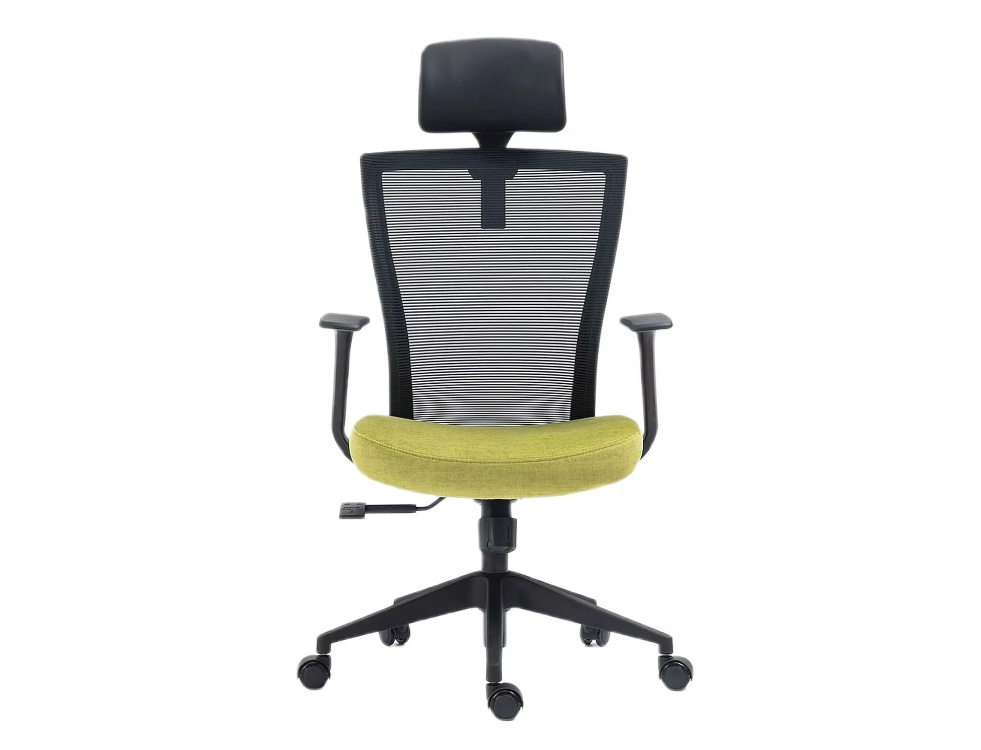 Office Chair Crewe | size: Width: 59cm, Height: 109cm, Depth: 48cm | color: Black/Green | image: 3 | variant: 1004205