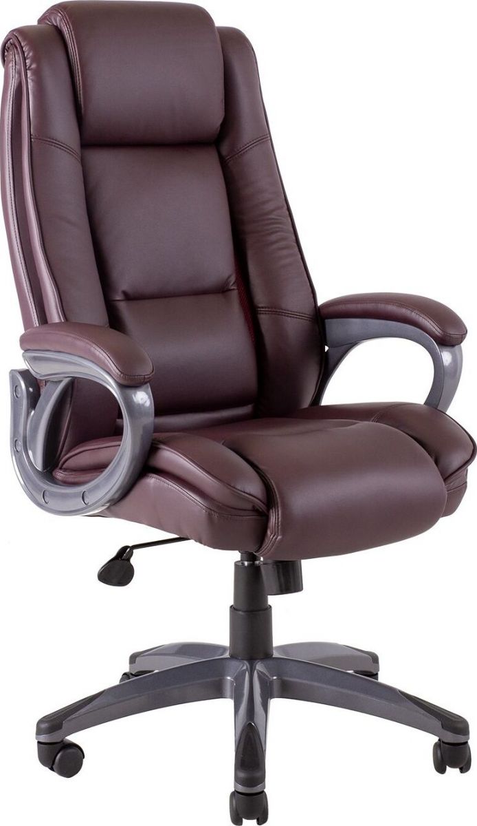 Office Chair Criccieth | size: Width: 81cm, Height: 114-121.5cm, Depth: 65cm | color: Red | image: 1 | variant: 1001139