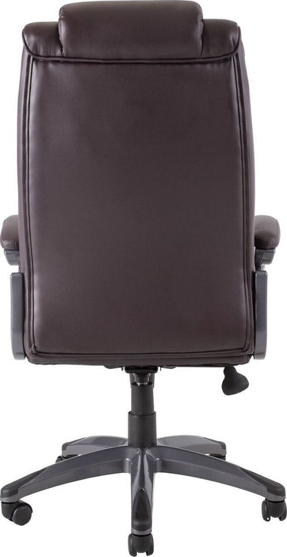 Office Chair Criccieth | size: Width: 81cm, Height: 114-121.5cm, Depth: 65cm | color: Red | image: 3 | variant: 1001139