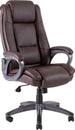 Office Chair Criccieth | size: Width: 81cm, Height: 114-121.5cm, Depth: 65cm | color: Yellow | image: 1 | variant: 1001138