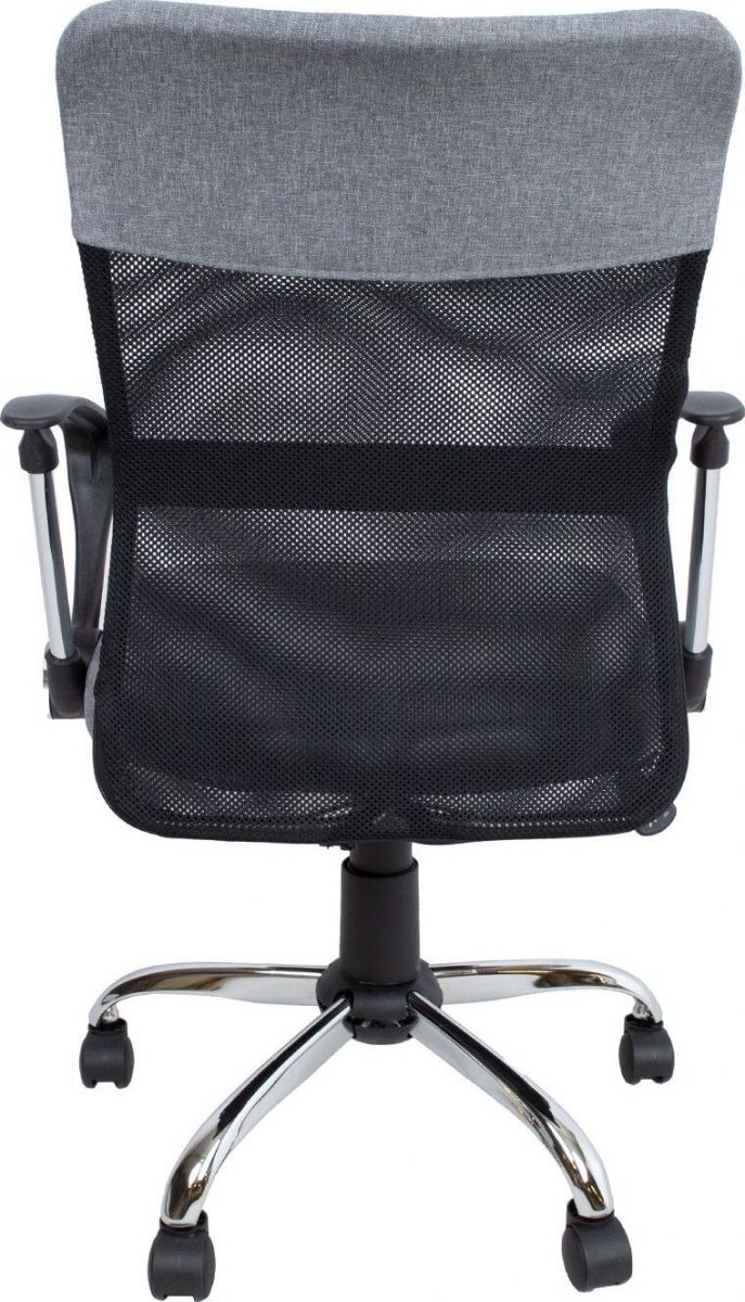 Office Chair Darius | size: Width: 57cm, Height: 103cm, Depth: 57cm | color: Gray | image: 4 | variant: 1005230