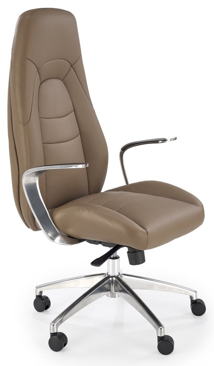 Office Chair Darwin | size: Width: 66cm, Height: 126cm, Depth: 70cm | color: Brown | image: 0 | variant: 1017825