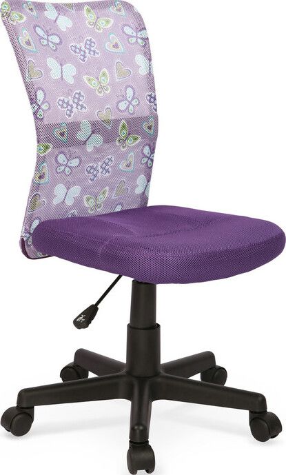 Office Chair Dingo | size: Width: 41cm, Height: 98cm, Depth: 56cm | color: Purple | image: 1 | variant: 1005092