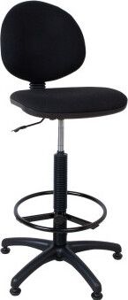 Office Chair East Brackley | size: Width: 46cm, Height: 109-132.5cm, Depth: 46.5cm | color: Black | image: 1 | variant: 1005933