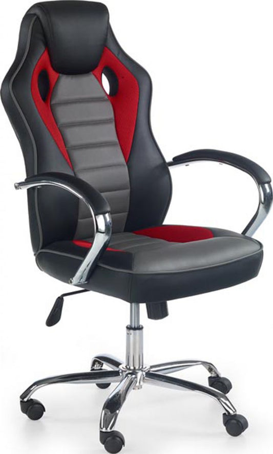Office Chair East Dronfield | size: Width: 61cm, Height: 109cm, Depth: 48cm | color: Black | image: 1 | variant: 1007022