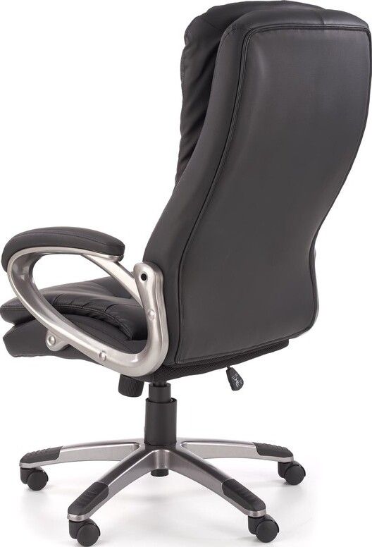 Office Chair East Newport | size: Width: 66cm, Height: 124cm, Depth: 72cm | color: Black | image: 3 | variant: 1007196