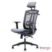 Office Chair East Norwich | size: Width: 50cm, Height: 128cm, Depth: 49cm | color: Gray | image: 0 | variant: 1004643