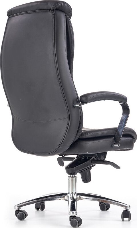 Office Chair East Runcorn | size: Width: 63cm, Height: 124cm, Depth: 70cm | color: Black | image: 2 | variant: 1007043
