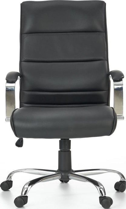 Office Chair East Rushden | size: Width: 63cm, Height: 122cm, Depth: 51cm | color: Black | image: 5 | variant: 1007044