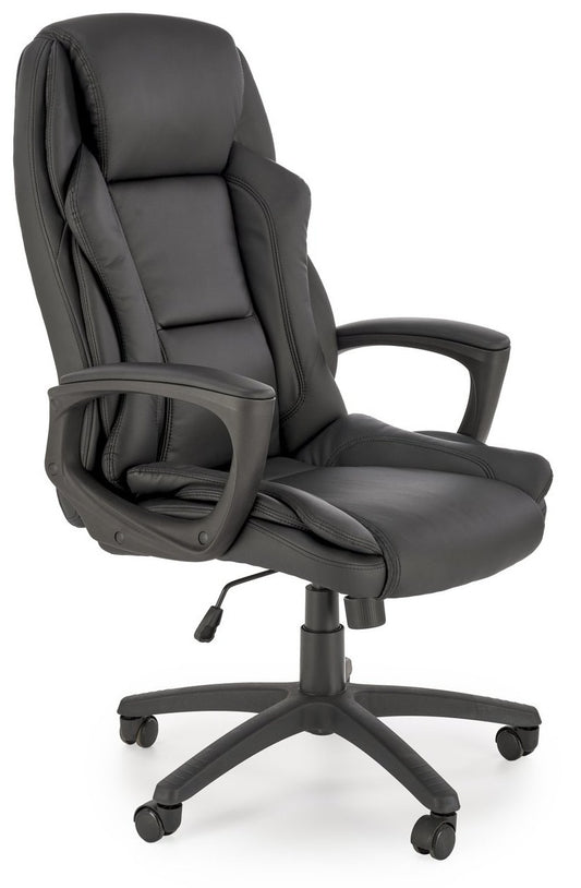 Office Chair East Skopje | size: Width: 67cm, Height: 124cm, Depth: 75cm | color: Black | image: 0 | variant: 1007568