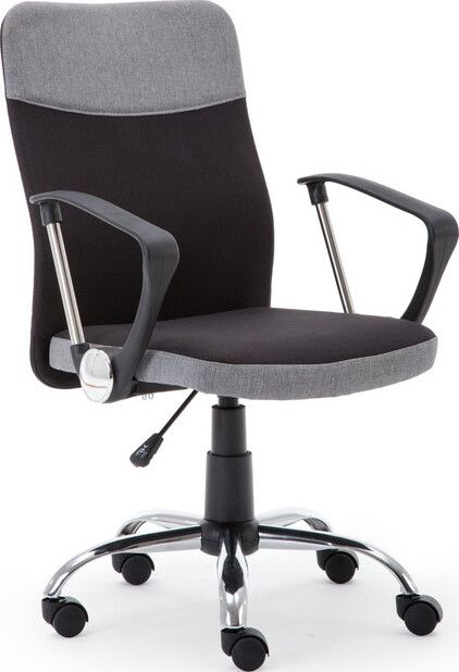Office Chair East Worthing | size: Width: 57cm, Height: 104cm, Depth: 60cm | color: Gray | image: 1 | variant: 1007002