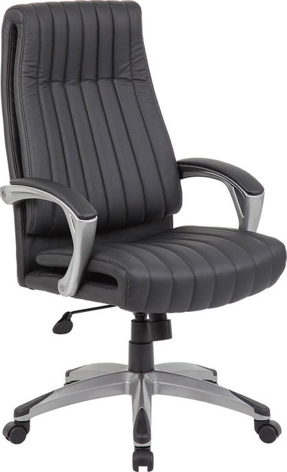 Office Chair Elegant | size: Width: 62.5cm, Height: 112-119.5cm, Depth: 76.5cm | color: Black | image: 1 | variant: 1005250