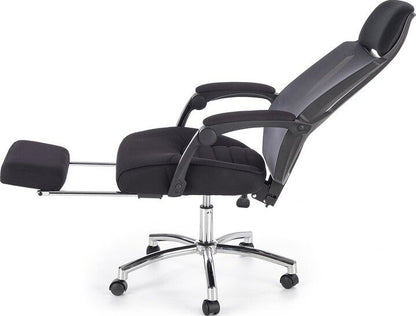 Office Chair Freeman | size: Width: 61cm, Height: 123cm, Depth: 60cm | color: Gray | image: 2 | variant: 1011571