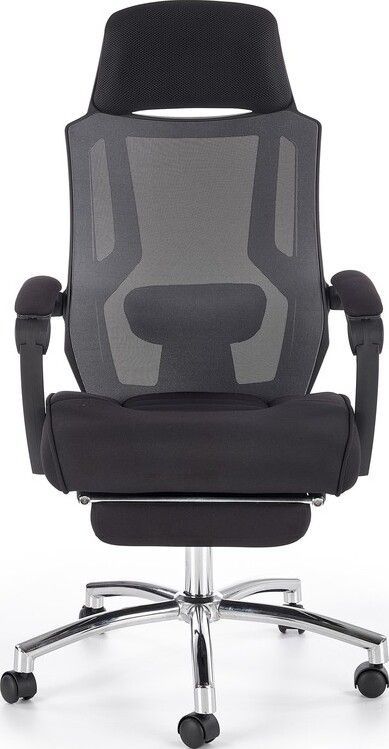 Office Chair Freeman | size: Width: 61cm, Height: 123cm, Depth: 60cm | color: Gray | image: 5 | variant: 1011571
