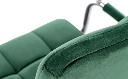 Office Chair Gonzo 4 | size: Width: 53cm, Height: 105cm, Depth: 60cm | color: Green | image: 4 | variant: 1005122