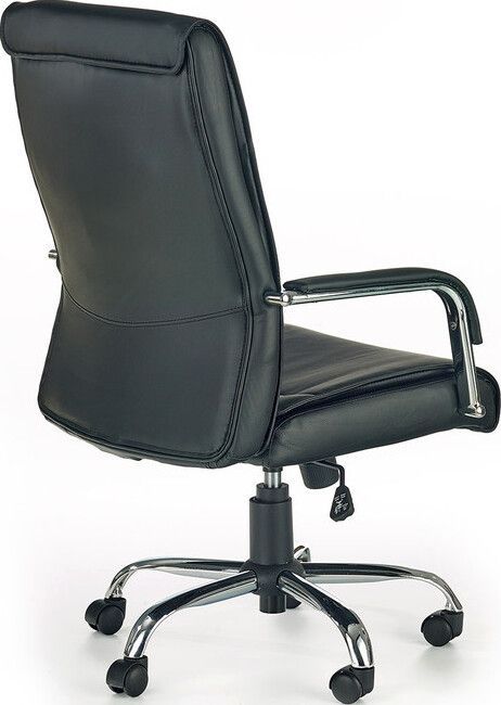 Office Chair Hamilton | size: Width: 60cm, Height: 102cm, Depth: 70cm | color: Black | image: 2 | variant: 1011552