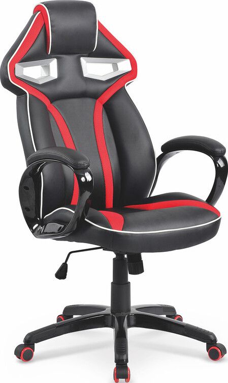 Office Chair Honor | size: Width: 62cm, Height: 128cm, Depth: 64cm | color: Black | image: 1 | variant: 1011625