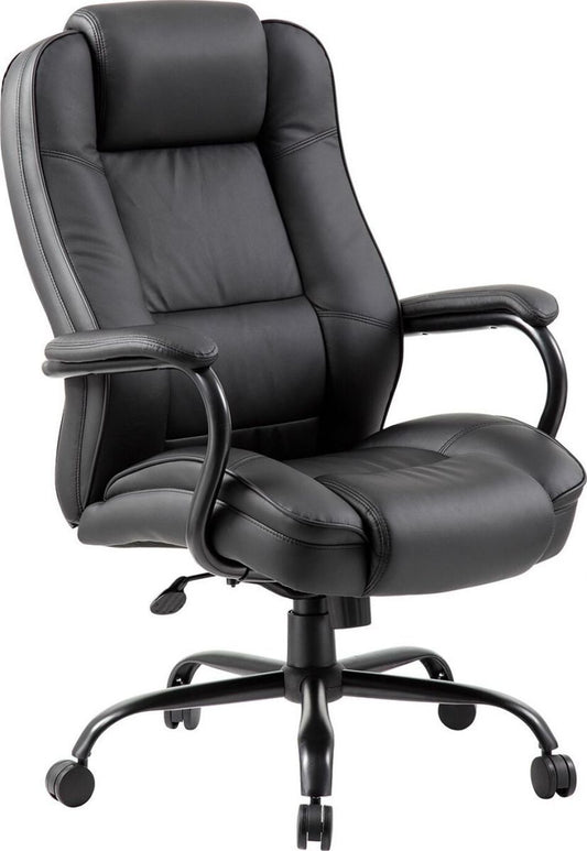 Office Chair Llanberis | size: Width: 79.5cm, Height: 113-120.5cm, Depth: 82cm | color: Black | image: 1 | variant: 1001164