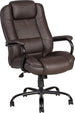 Office Chair Llanberis | size: Width: 79.5cm, Height: 113-120.5cm, Depth: 82cm | color: Brown | image: 1 | variant: 1001165