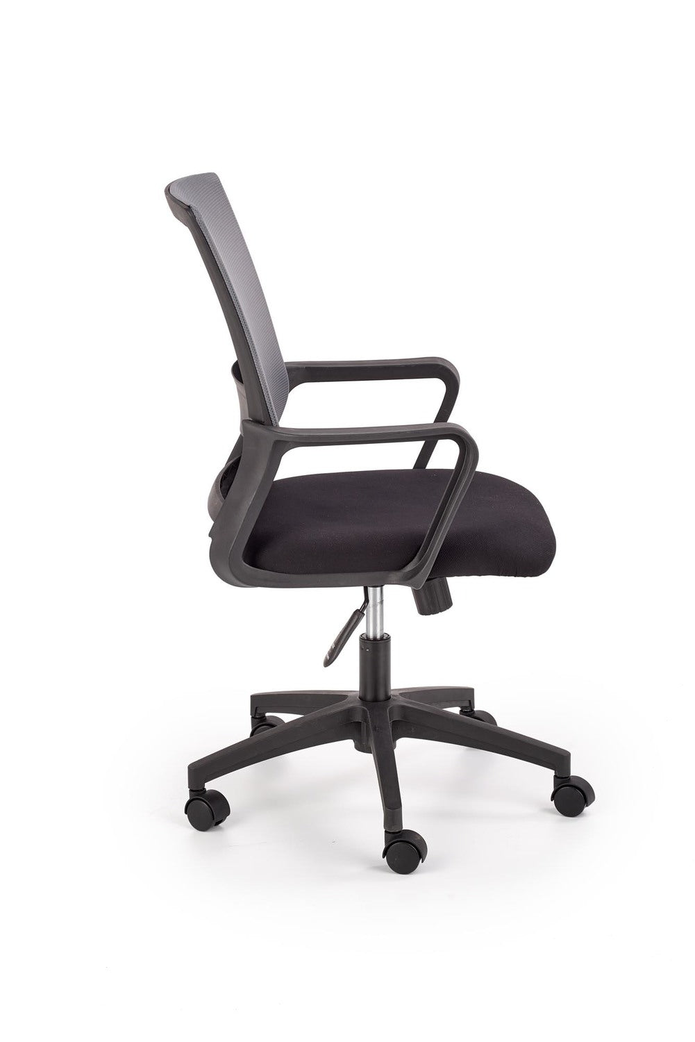 Office Chair Mauro | size: Width: 57cm, Height: 100cm, Depth: 56cm | color: Black/Grey | image: 1 | variant: 1017830