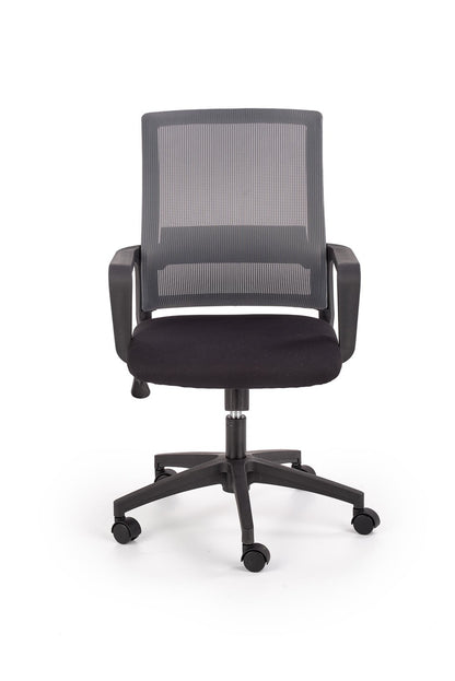 Office Chair Mauro | size: Width: 57cm, Height: 100cm, Depth: 56cm | color: Black/Grey | image: 5 | variant: 1017830