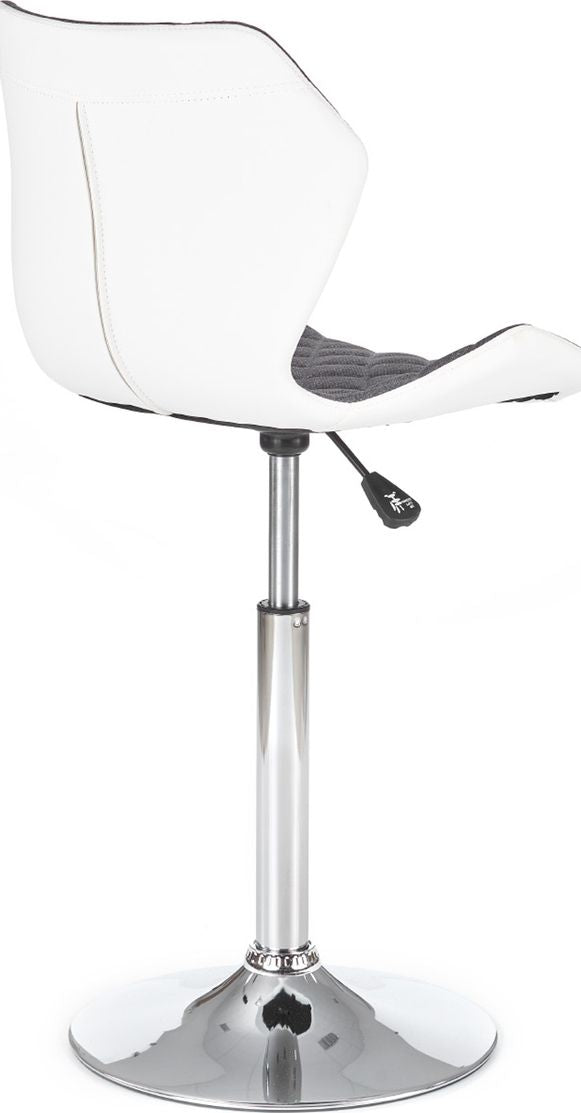Office Chair Monza | size: Width: 48cm, Height: 104cm, Depth: 53cm | color: Gray | image: 2 | variant: 1002922