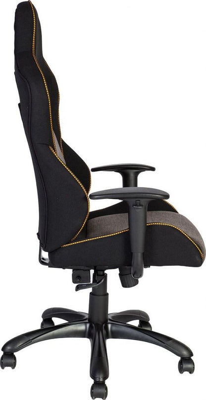 Office Chair Newcastle Emlyn | size: Width: 69cm, Height: 120-130cm, Depth: 68cm | color: Yellow/Grey | image: 2 | variant: 1001279
