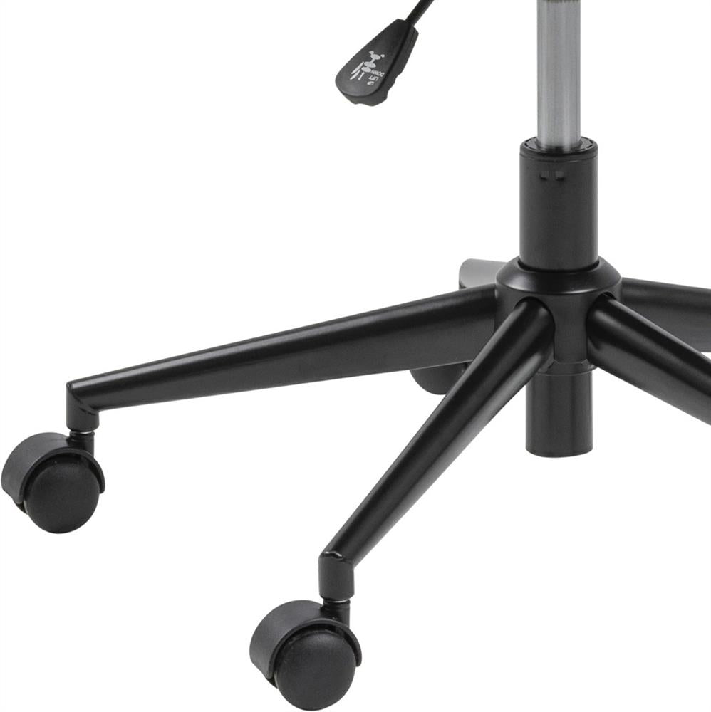 Office Chair Nora | size: Width: 58cm, Height: 91cm, Depth: 58cm | color: Gray | image: 5 | variant: 1005290