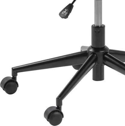 Office Chair Nora | size: Width: 58cm, Height: 91cm, Depth: 58cm | color: Gray | image: 5 | variant: 1005290