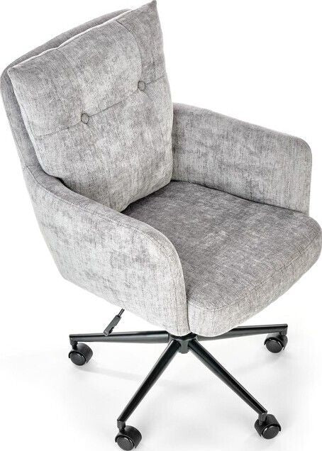 Office Chair Novara | size: Width: 59cm, Height: 102cm, Depth: 70cm | color: Gray | image: 4 | variant: 1002889