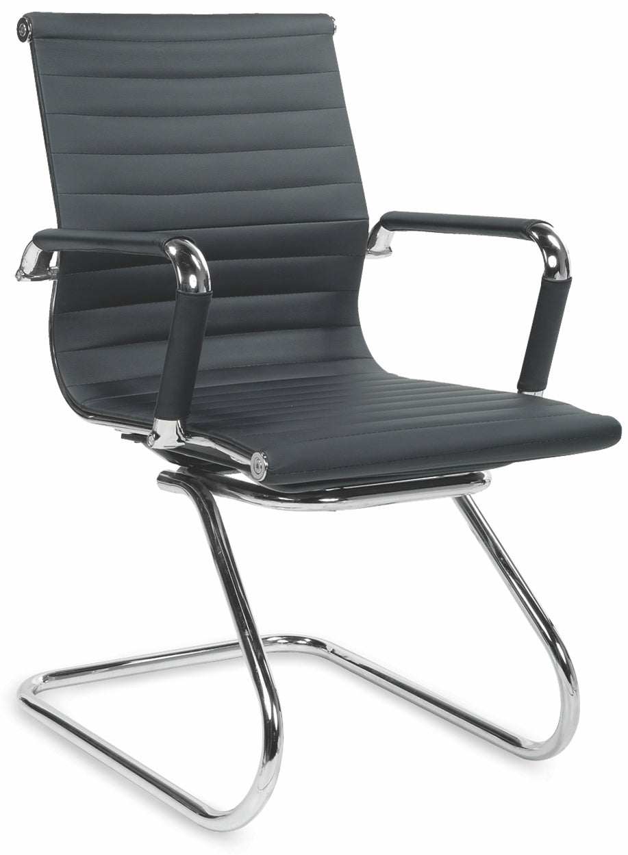 Office Chair Prestatyn | size: Width: 61cm, Height: 88cm, Depth: 55cm | color: Black | image: 1 | variant: 1007481