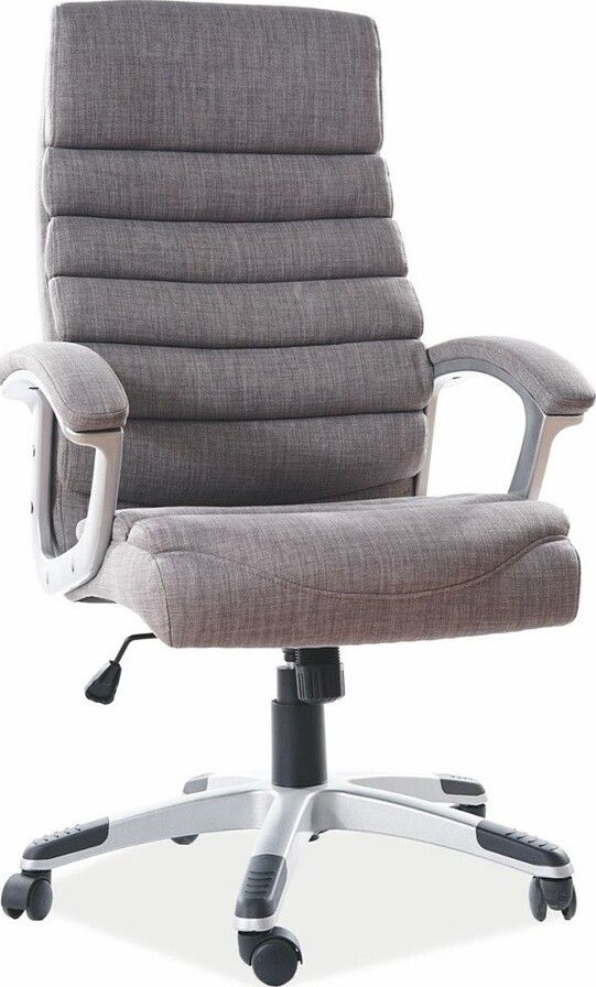 Office Chair Q-087 | size: Width: 66cm, Height: 115cm, Depth: 50cm | color: Gray | image: 1 | variant: 1005420