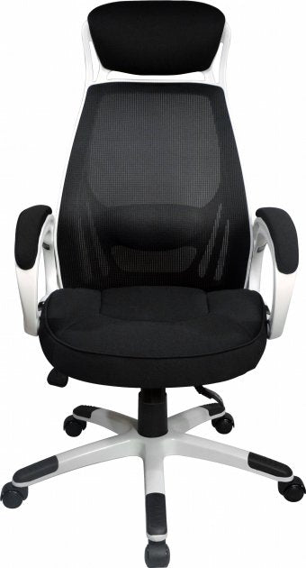 Office Chair Q-409 | size: Width: 63cm, Height: 102-110cm, Depth: 51cm | color: Black | image: 2 | variant: 1011511