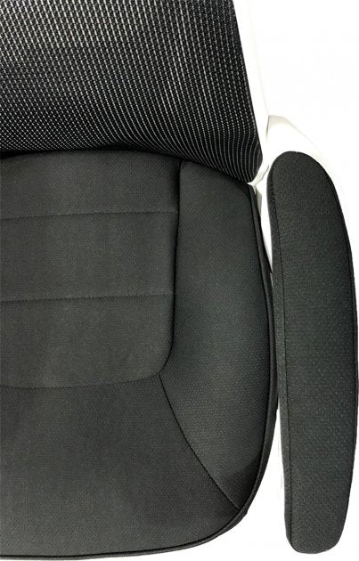 Office Chair Q-409 | size: Width: 63cm, Height: 102-110cm, Depth: 51cm | color: Black | image: 5 | variant: 1011511