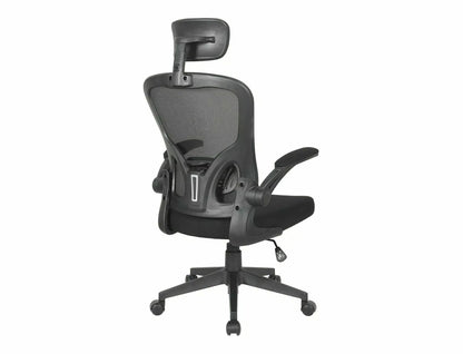 Office Chair Q060 | size: Width: 66cm, Height: 126cm, Depth: 50cm | color: Black | image: 1 | variant: 1017836