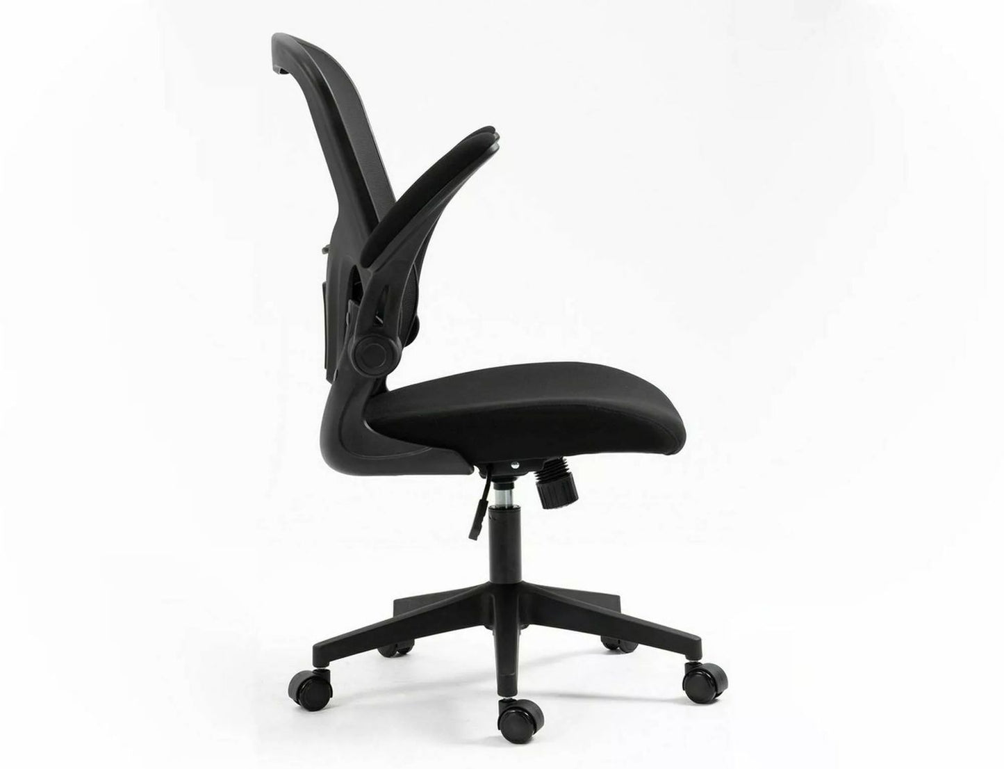 Office Chair Q333 | size: Width: 65cm, Height: 110cm, Depth: 47cm | color: Black | image: 4 | variant: 1005462