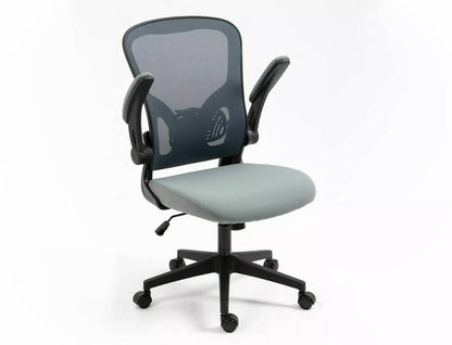 Office Chair Q333 | size: Width: 65cm, Height: 110cm, Depth: 47cm | color: Gray | image: 3 | variant: 1005463