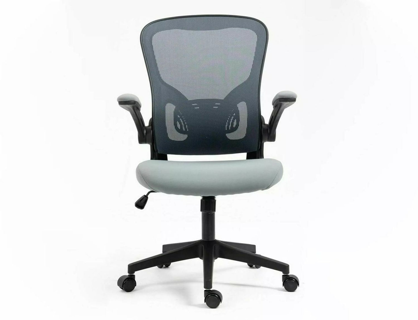 Office Chair Q333 | size: Width: 65cm, Height: 110cm, Depth: 47cm | color: Gray | image: 4 | variant: 1005463