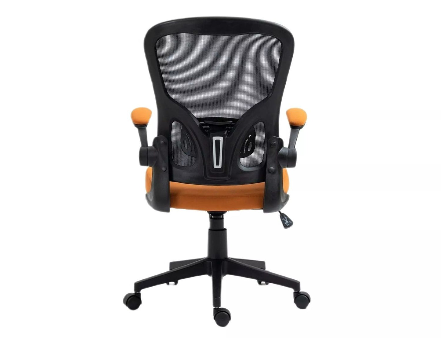 Office Chair Q333 | size: Width: 65cm, Height: 110cm, Depth: 47cm | color: Orange/Grey | image: 3 | variant: 1005465