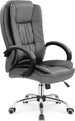 Office Chair Relax | size: Width: 64cm, Height: 118cm, Depth: 75cm | color: Gray | image: 1 | variant: 1005150