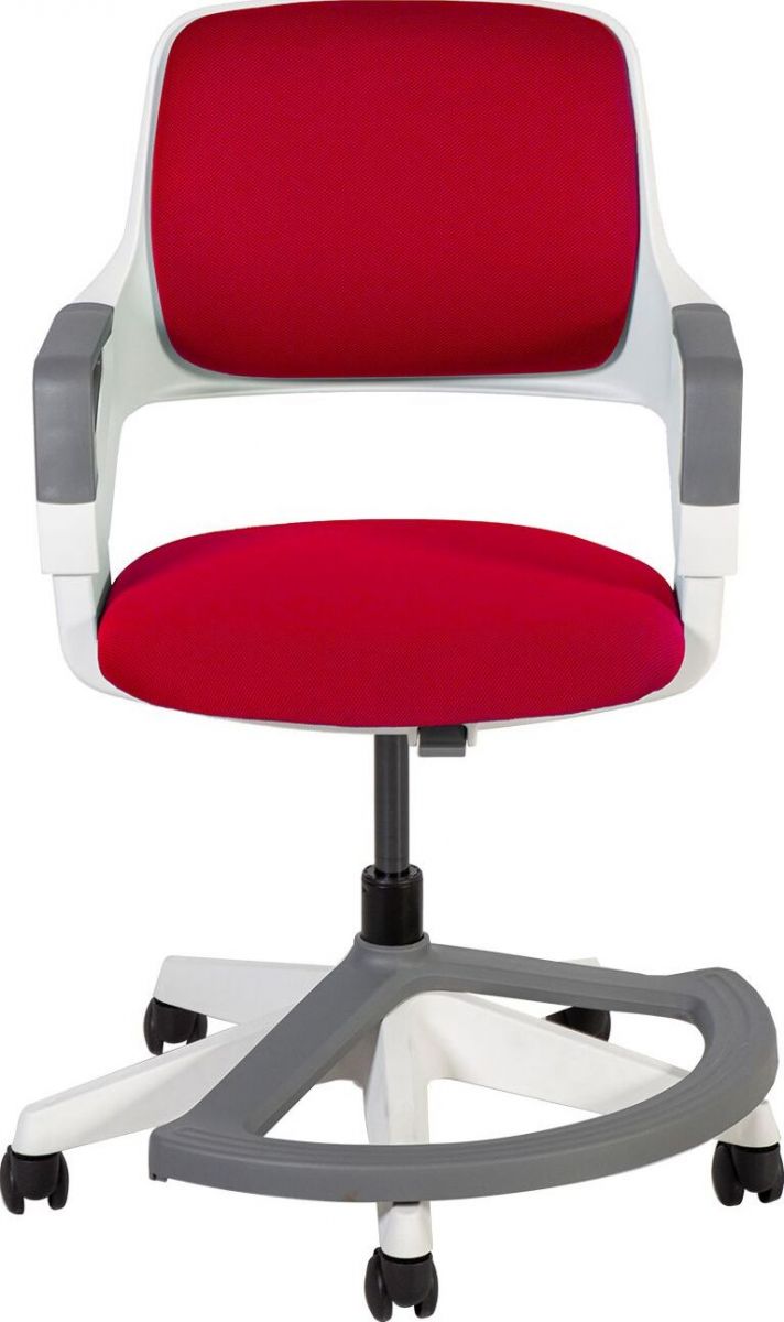 Office Chair Rookee | size: Width: 64cm, Height: 93cm, Depth: 64cm | color: Red | image: 2 | variant: 1005311