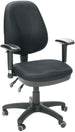 Office Chair Savona | size: Width: 65cm, Height: 96-108cm, Depth: 47cm | color: Black | image: 1 | variant: 1005318