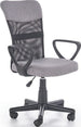 Office Chair Siena | size: Width: 52cm, Height: 91cm, Depth: 59cm | color: Gray | image: 1 | variant: 1002956